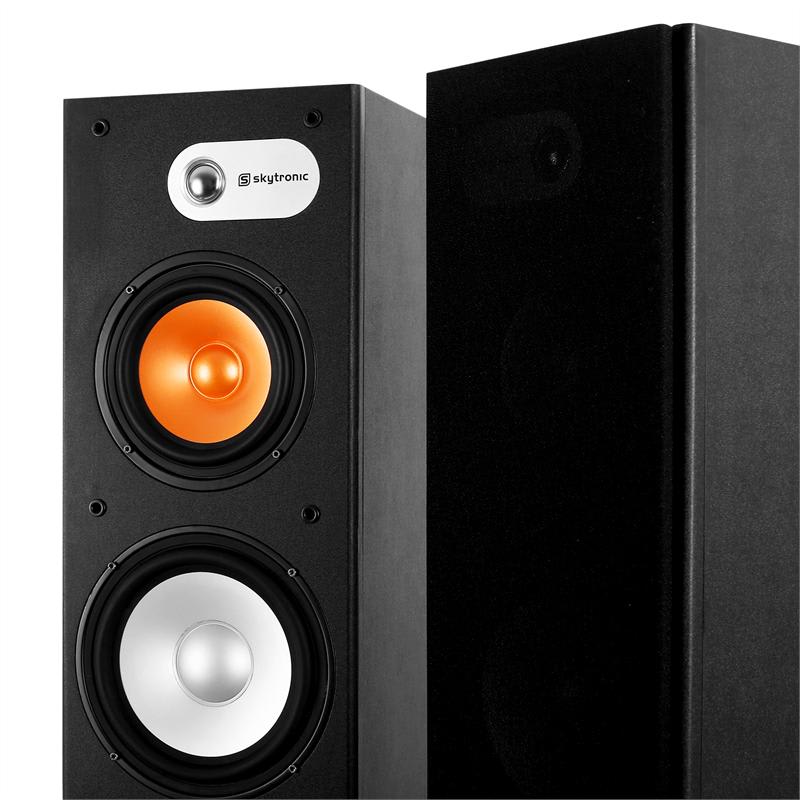 Pár HiFi 3–pásmových stĺpových reproduktorov Skytronic s výk – Obrázok 2