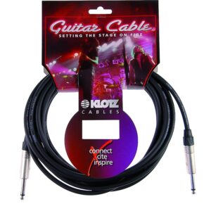 Klotz Prime Standard IKN09PPSW Prístrojový kábel rovný 9 m čierny