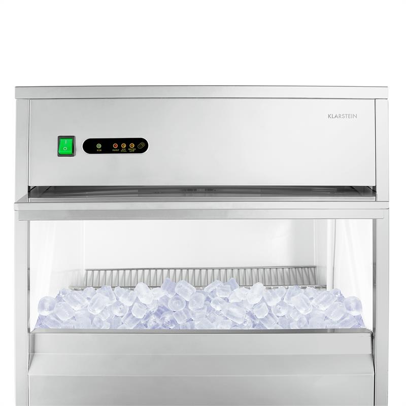 Klarstein Powericer XXXL, výrobník ľadu, priemyselné zariadenie na výrobu kociek ľadu, 260 W – Obrázok 5