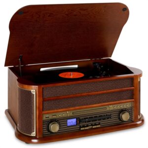 Auna Belle Epoque 1908, retro stereo zariadenie, bluetooth