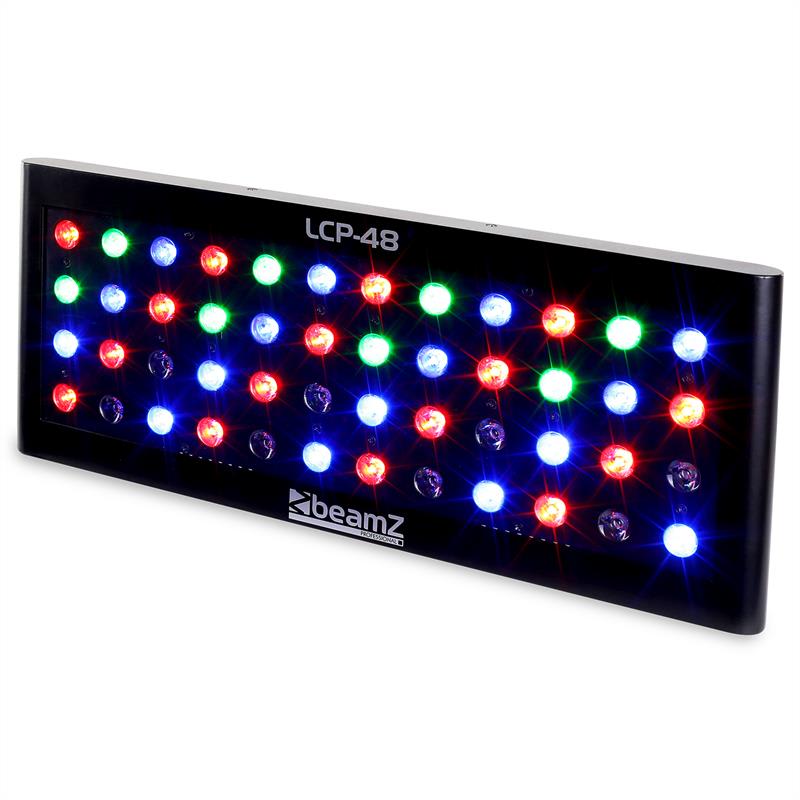 Beamz LCP-48, LED farebný panel, 48 x 1 W RGW, DMX – Obrázok 5