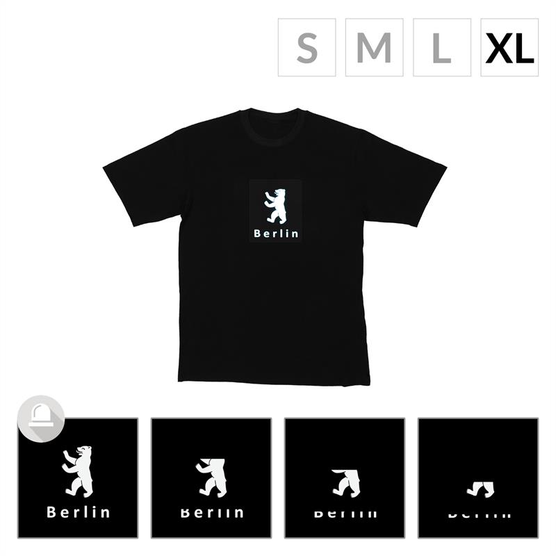 Resident DJ LED-tričko Berlin veľkosť XL – Obrázok 2