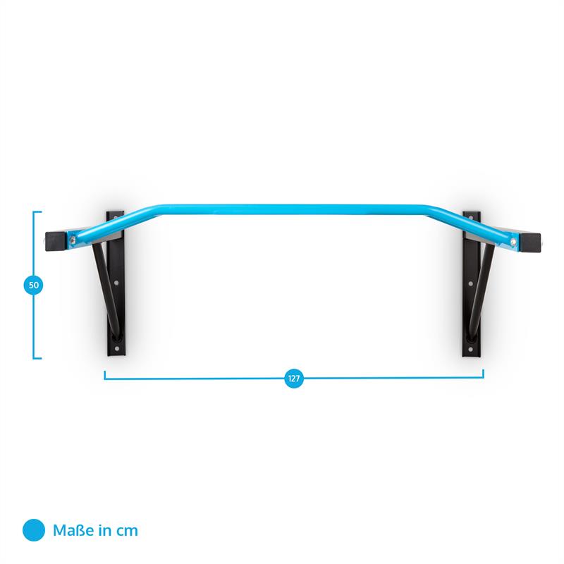 Capital Sports Master Grip, multiúchopová hrazda na posilňovanie, oceľ, nástenná montáž, 120kg – Obrázok 5