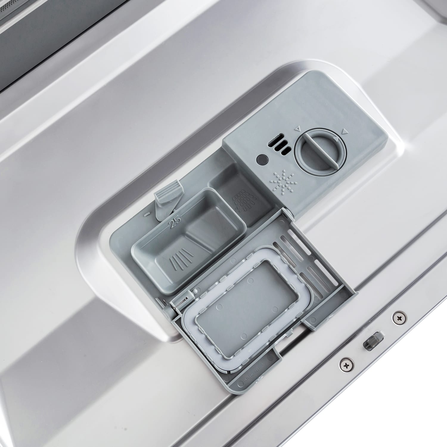 Klarstein Amazonia 6, umývačka riadu, 1300 W, na 6 súprav riadu, energet. trieda F, 49 dB, tlačidlové ovládanie – Obrázok 4