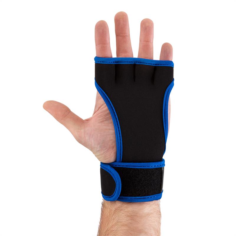 Capital Sports Palm PRO, vzpieračské rukavice, veľkosť XL, modro-čierne – Obrázok 4