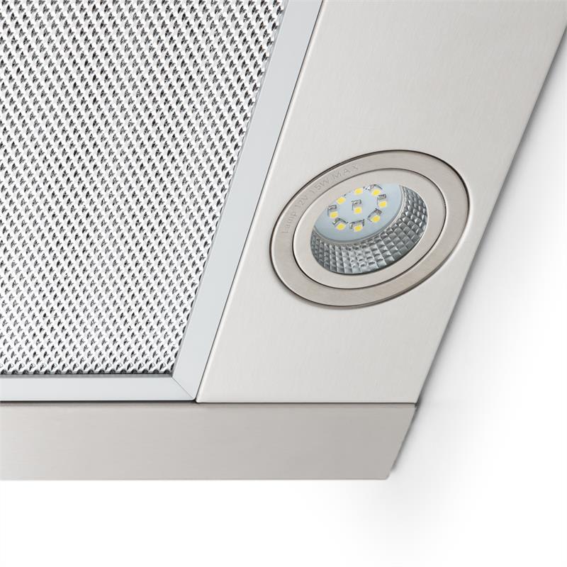 Klarstein Zelda, digestor, 60 cm, nástenný, 620 m³/h, LED, dotykové ovládanie, časovač, nehrdzavejúca oceľ – Obrázok 5