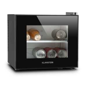 Klarstein Frosty, mini chladnička, 10 l, energet. trieda B, 65 W, čierna