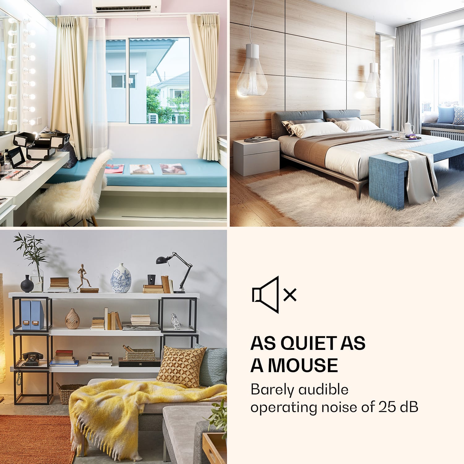 Klarstein Happy Hour, mini chladnička, 33 l, nehlučná, energet. trieda G, čierna s dekoratívnymi dverami – Obrázok 2