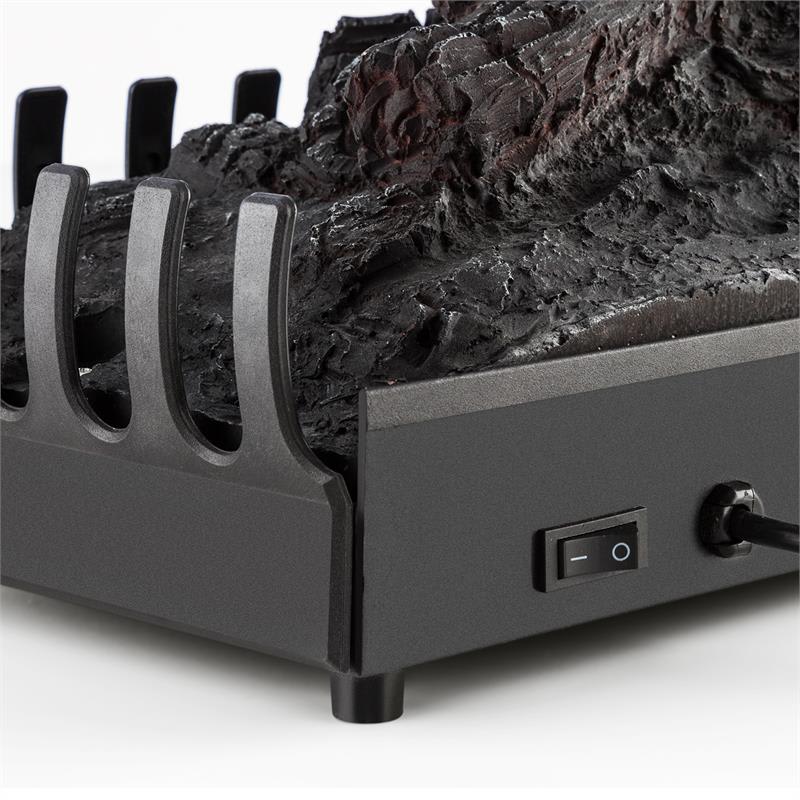 Klarstein Kamini, elektrický krb, krbová vložka, 45 W, G9, čierny – Obrázok 5