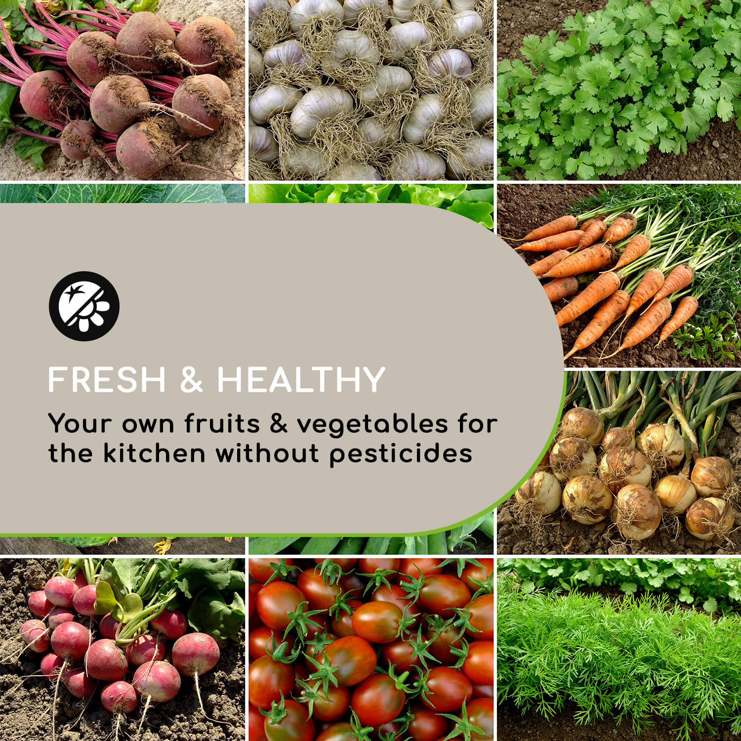 Blumfeldt High Grow Straight, vyvýšený záhon, 180 x 60 x 90 cm, 970 l, oceľ, pozinkovaný, strieborný – Obrázok 3