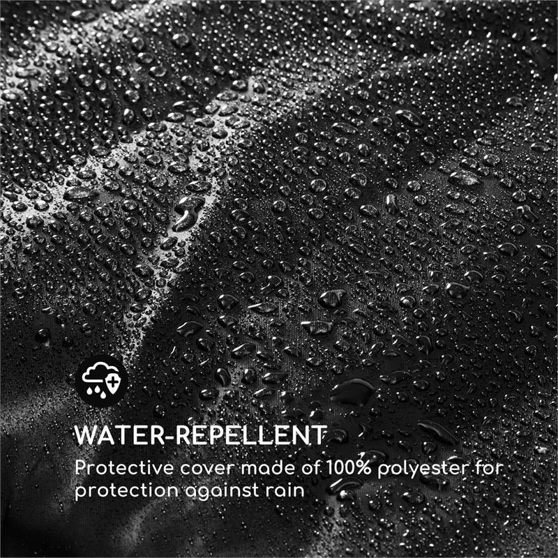 Blumfeldt Sonnendeck, ochranný kryt, polyester, nepremokavý, čierny – Obrázok 2