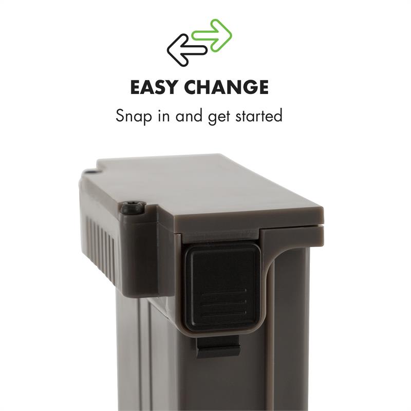 Klarstein Cleanbutler 3G Turbo, Li-Ion akumulátor, náhradný diel, príslušenstvo, 47.09 Wh – Obrázok 3