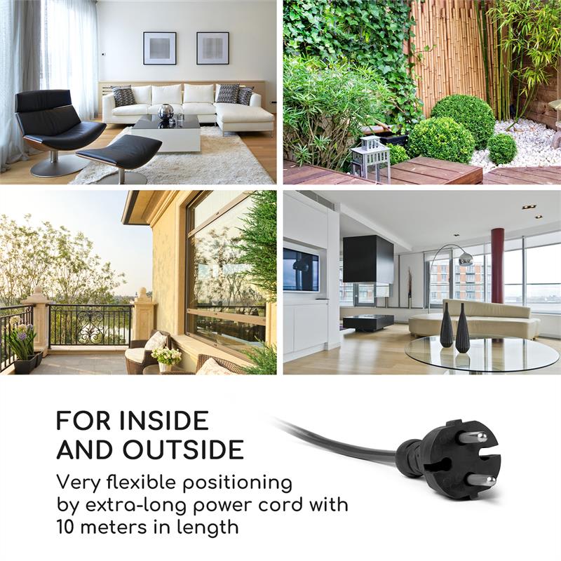 Blumfeldt Golden Orchid, záhradná fontána, pumpa 5W, IPX8, mosadzný vzhľad – Obrázok 3