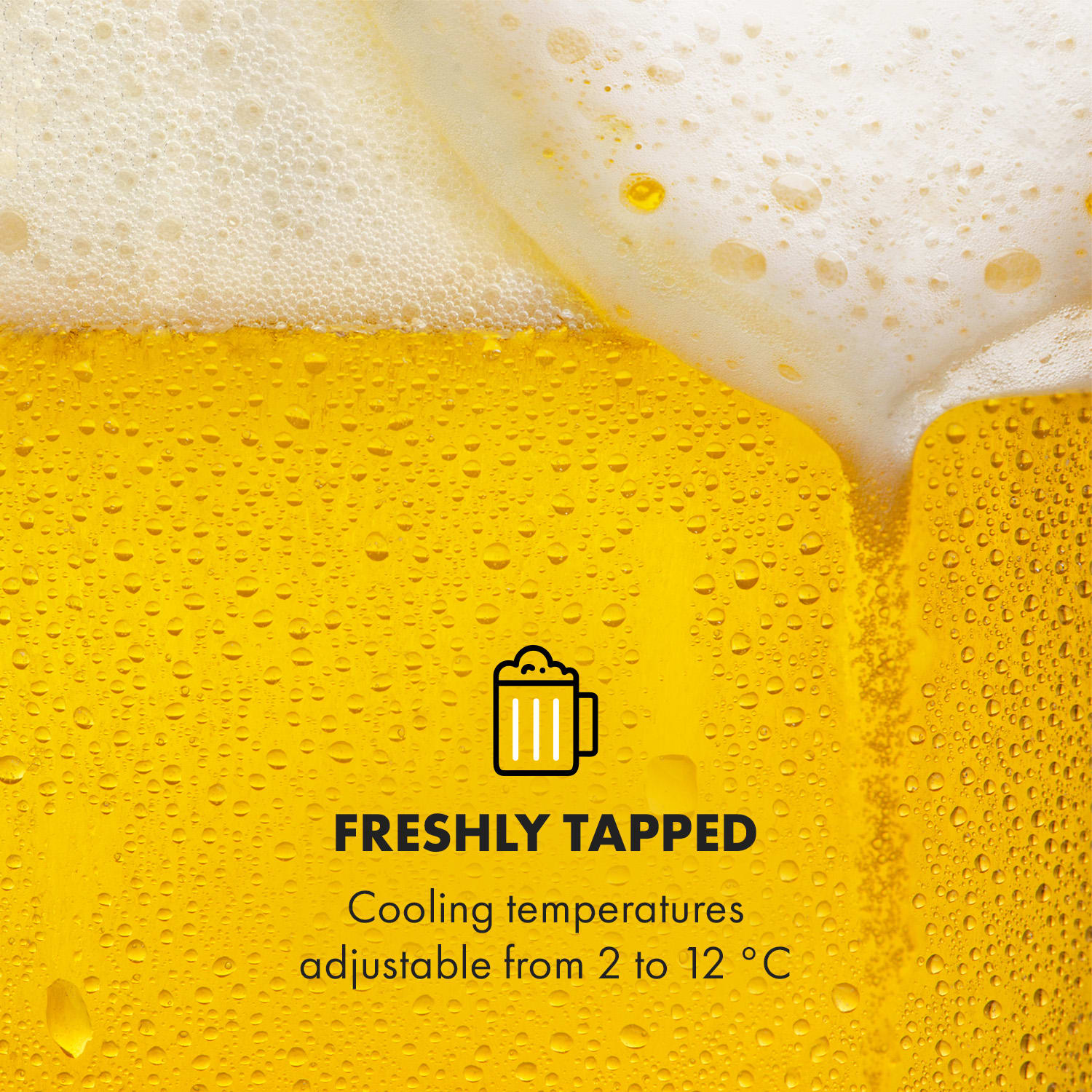 Klarstein Beerkules, výčapné zariadenie, 5 l súdok, kompresor, 120 W, čierne – Obrázok 4