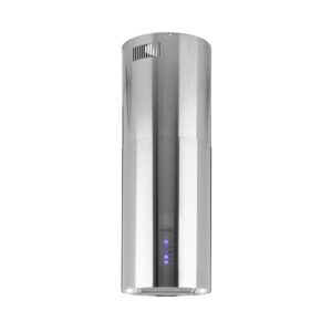 Klarstein Beretta, digestor, 35 cm, ostrovčekový, 650m³/h, LED, nehrdzavejúca oceľ