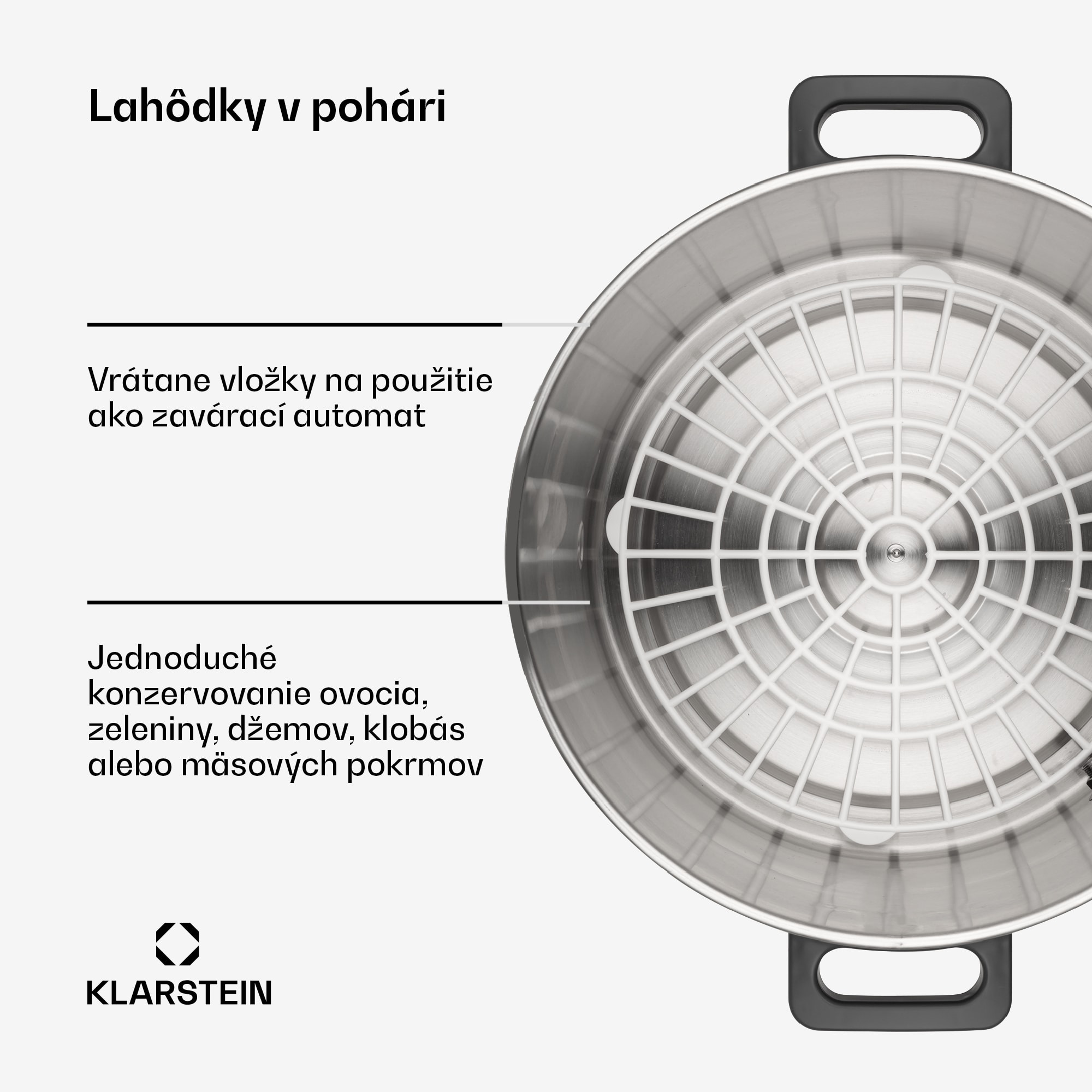 Klarstein Lady Marmalade, zavárací hrniec, dávkovač nápojov, 27 l, 100 °C, 12 h, nehrdzavejúa oceľ – Obrázok 5