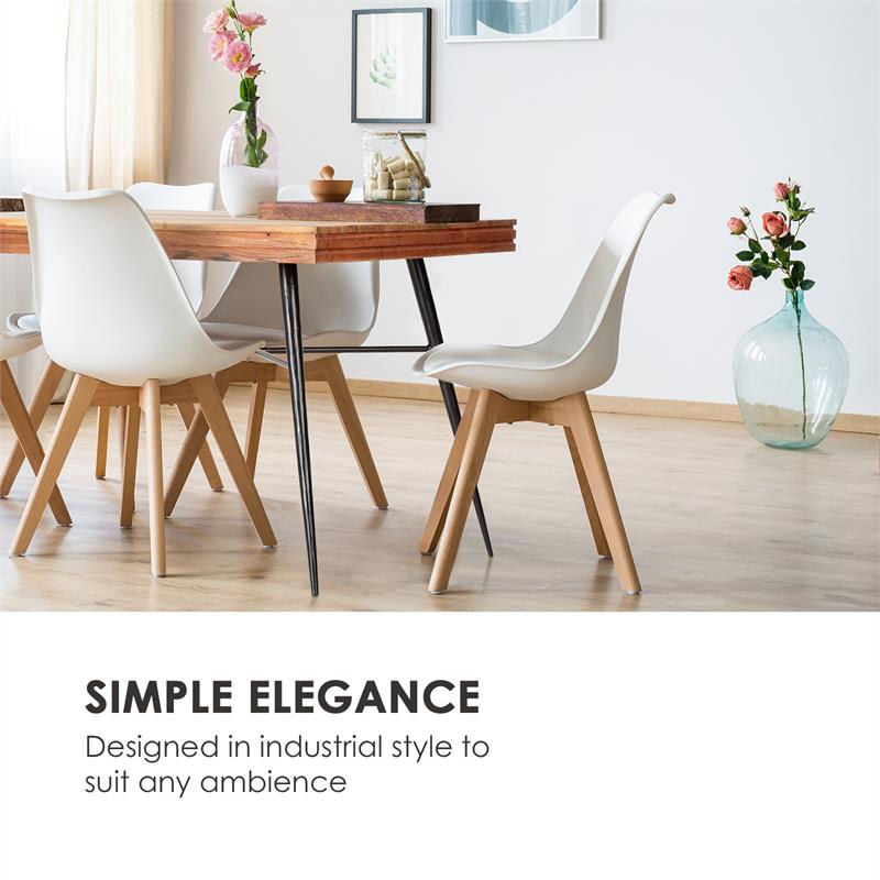 Besoa Vantor, jedálenský stôl, agátové drevo, železná kostra, 175 x 78 x 90 cm, drevo – Obrázok 4