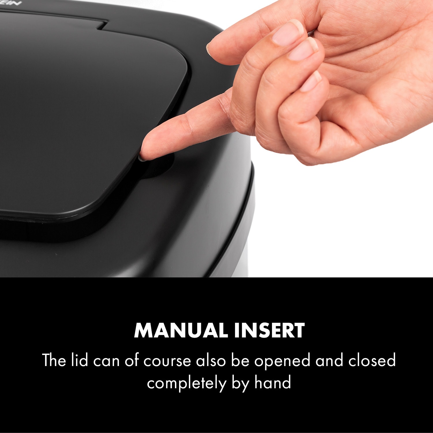 Klarstein Cleansmann, kôš na odpadky, senzor, 30 litrov, na odpadkové vrecia, ABS, čierny – Obrázok 5