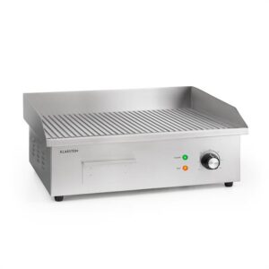 Klarstein Grillmeile 3000R, elektrický gril, 3000 W, grilovacia platňa 54,5 x 35 cm, rebrovaný