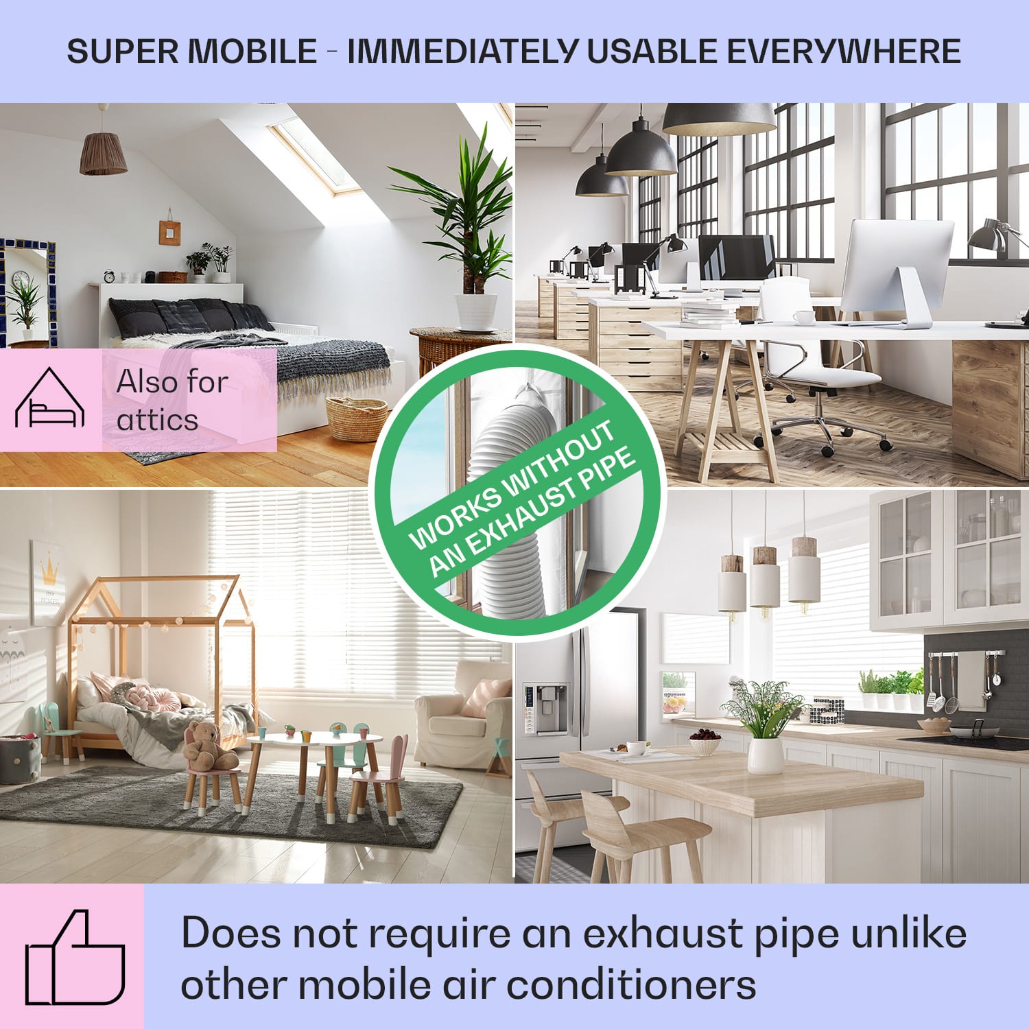 Klarstein Maxfresh, 3 v 1 ochladzovač vzduchu, ventilátor, 65 W, 6 l, diaľkový ovládač, 2 x chladiaci box – Obrázok 5