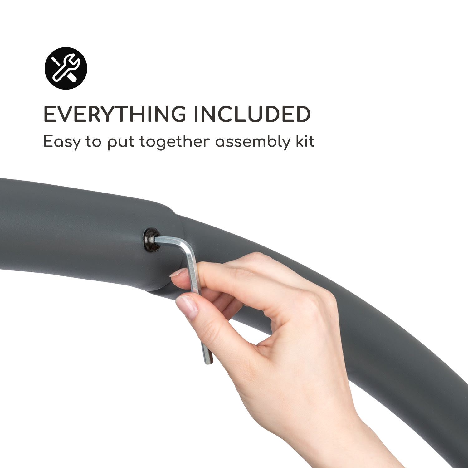 Blumfeldt Umbria, dvojitá hojdacia sieť, voľne stojaca, oceľový rám, vankúš, strecha, sivá – Obrázok 5