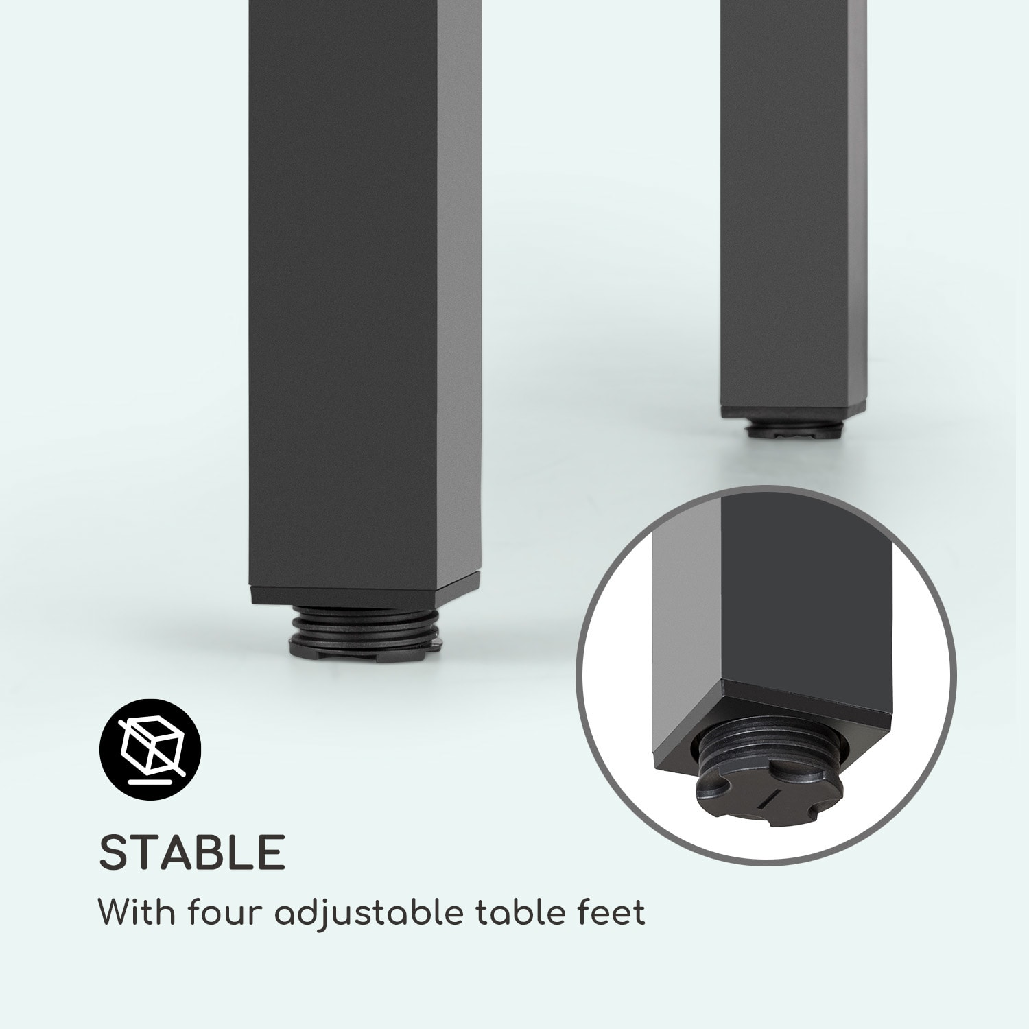 Blumfeldt Menorca Expand, záhradný stôl, 163 x 95 cm, antracitový – Obrázok 5