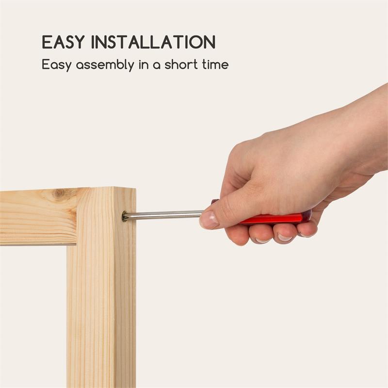 Blumfeldt Modu Grow 50 UP, mriežka na rastliny, 151 x 50 x 3 cm, borovica – Obrázok 4