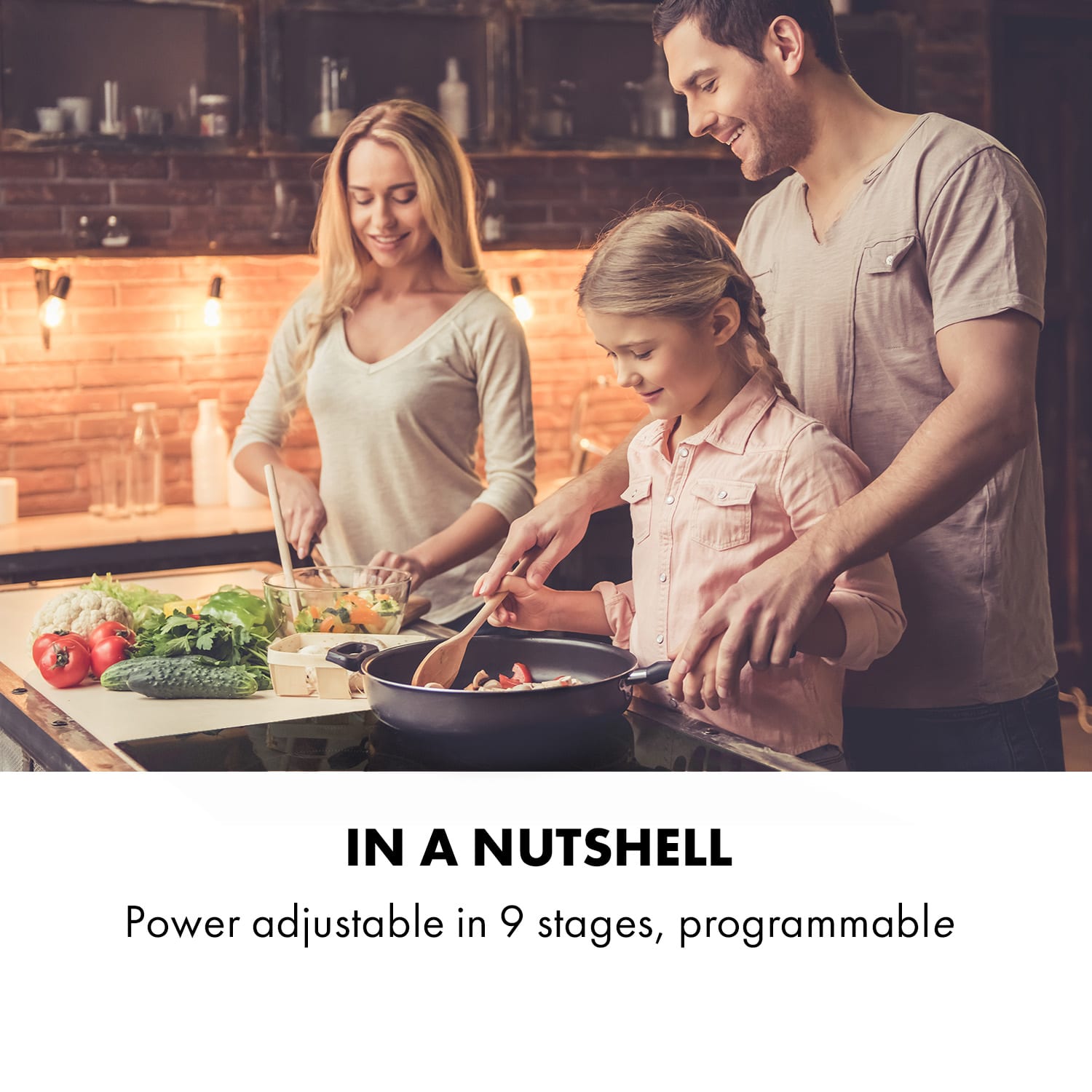 Klarstein Delicatessa 90 Flex, vstavaná indukčná varná doska, 7400 W, 5 zón, samostatná – Obrázok 2