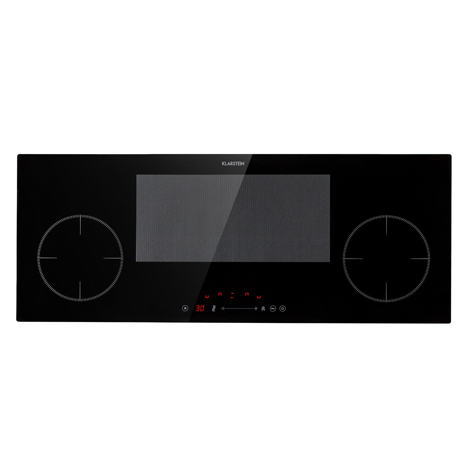 Klarstein Delicatessa 90 Slim, vstavaná indukčná varná doska, 7000 W, 4 zóny, samostatná
