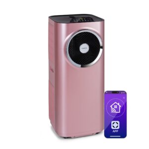 Klarstein Kraftwerk Smart 10K, mobilná klimatizácia 3 v 1, 10 000 BTU, ovládanie cez aplikáciu, diaľkový ovládač