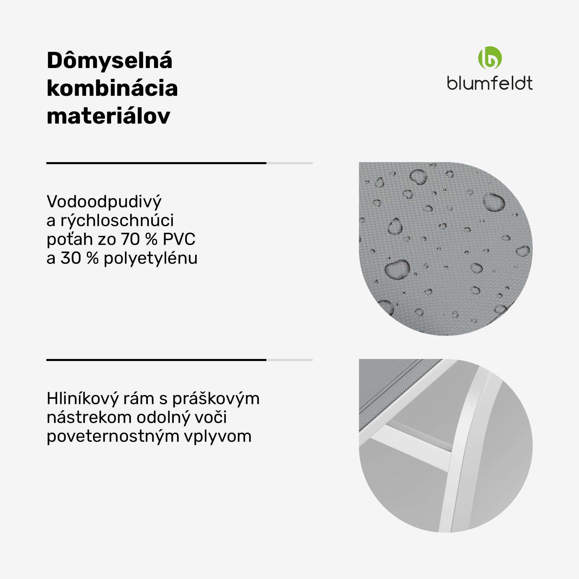 Blumfeldt Limala, lehátko, oceľ/hliník, textilén, 150 kg, prenosné – Obrázok 5