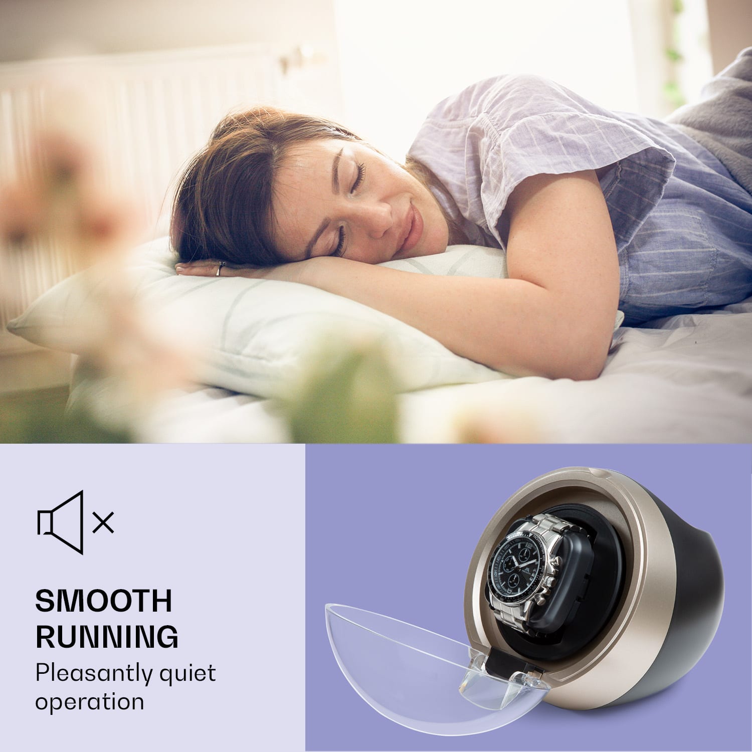 Klarstein St. Gallen ll Premium, naťahovač hodín, 4 rýchlosti, 3 rotačné režimy – Obrázok 5