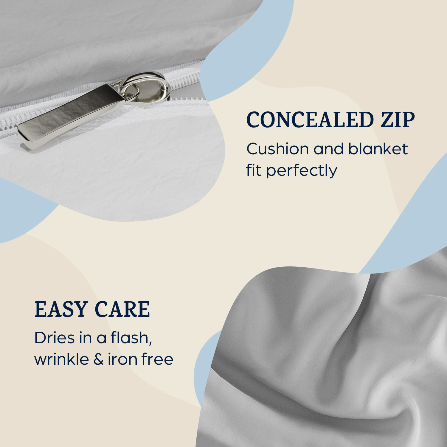 Sleepwise Soft Wonder-Edition, Posteľná bielizeň, 135 x 200 cm – Obrázok 3