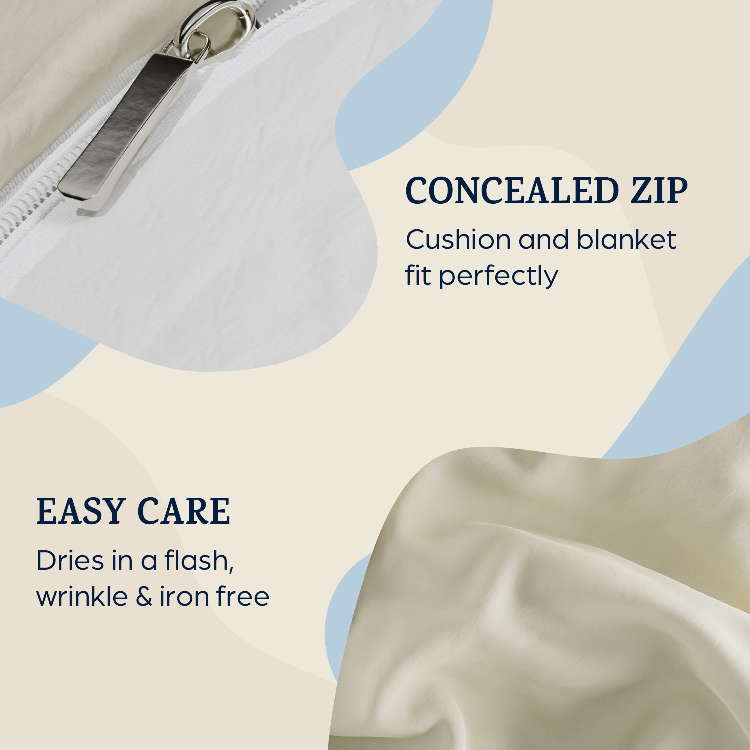 Sleepwise Soft Wonder-Edition, Posteľná bielizeň, 135 x 200 cm – Obrázok 3