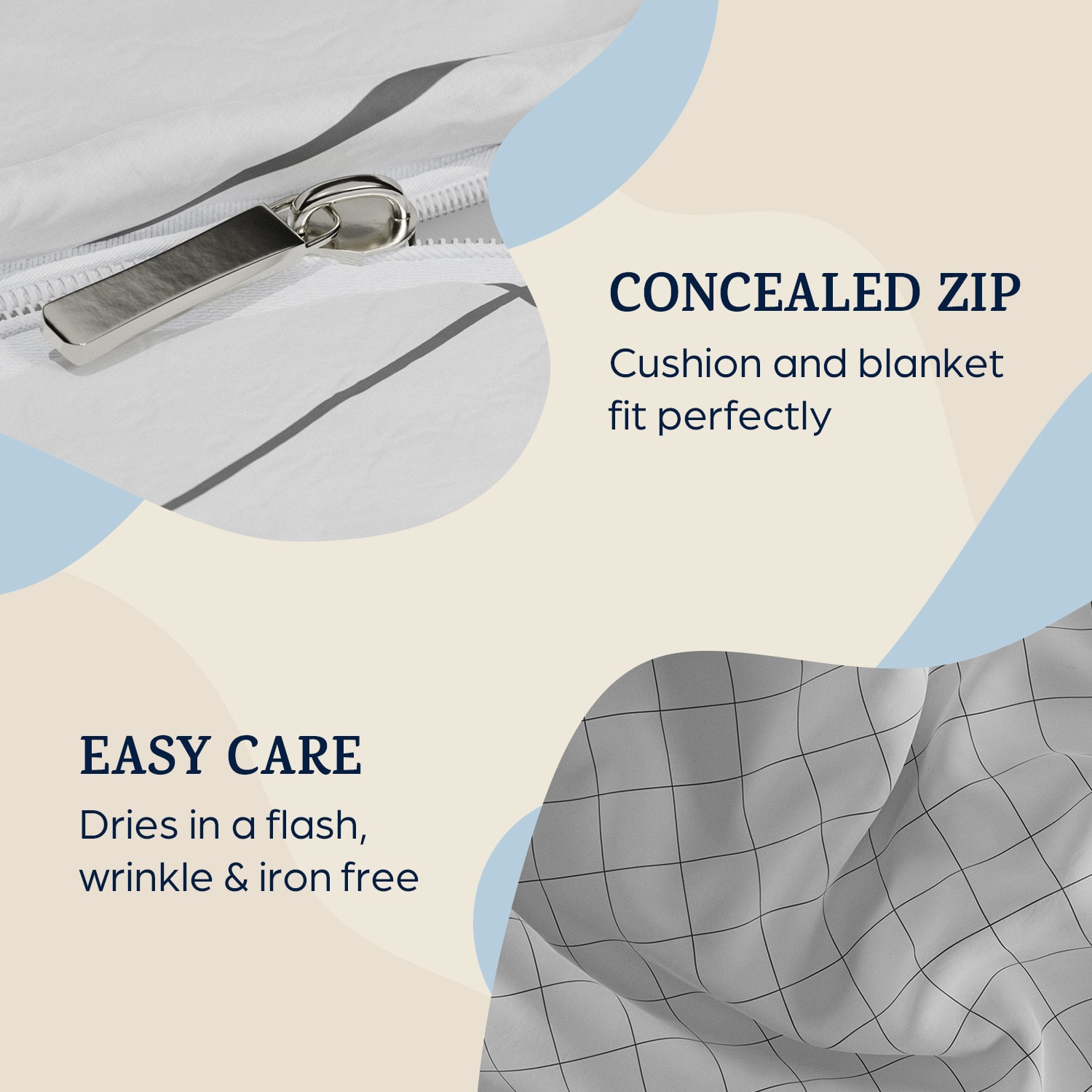 Sleepwise Soft Wonder-Edition, Posteľná bielizeň, 135 x 200 cm – Obrázok 3