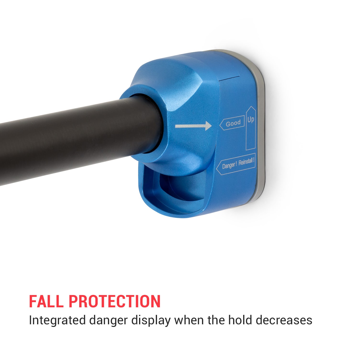 Faultier Teleskopická hrazda s poistkou proti pádu, 78 – 110 cm, do 120 kg – Obrázok 5