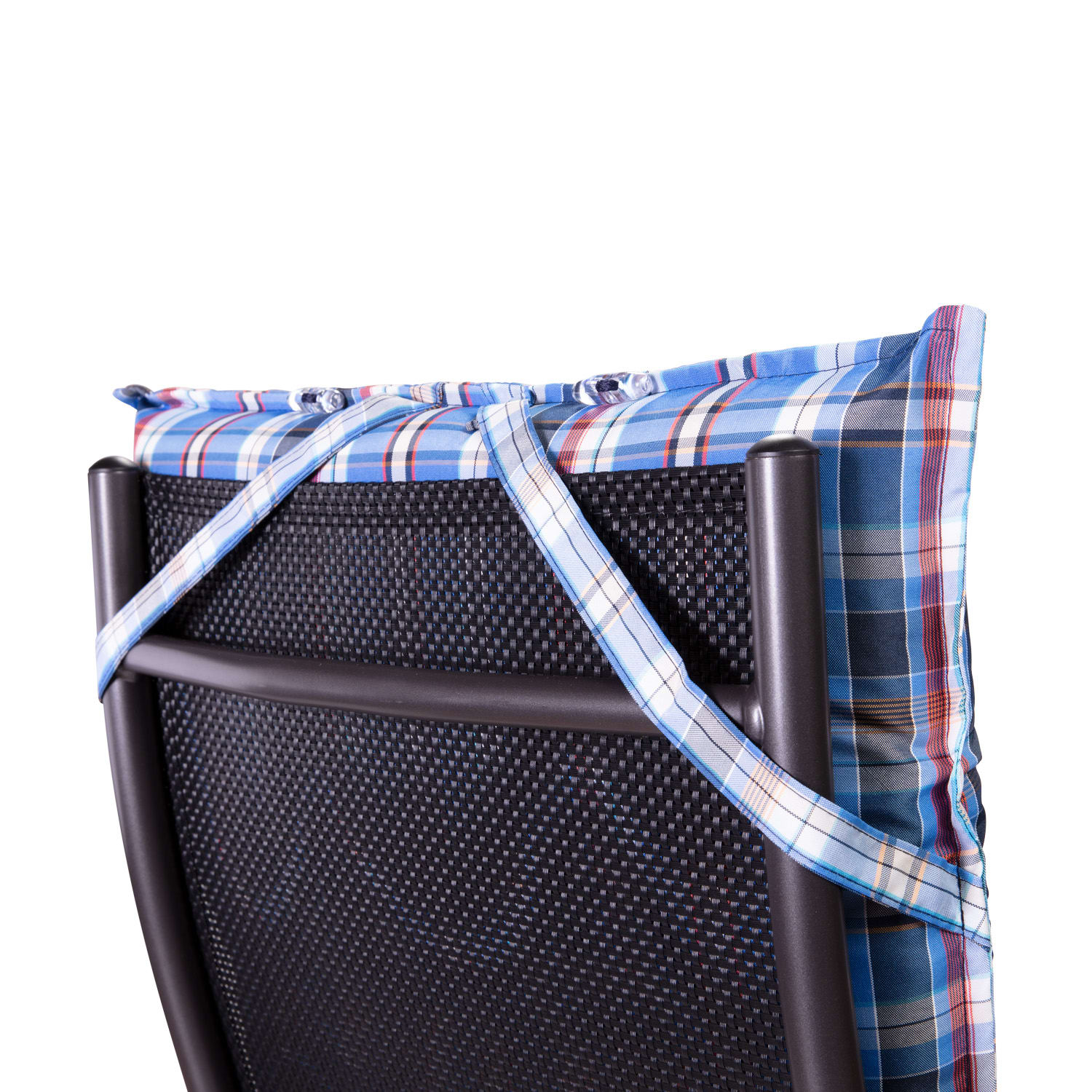 Blumfeldt Sylt, čalúnená podložka, podložka na stoličku, podložka na vyššie polohovacie kreslo, vankúš, polyester, 50 × 120 × 9 cm – Obrázok 4