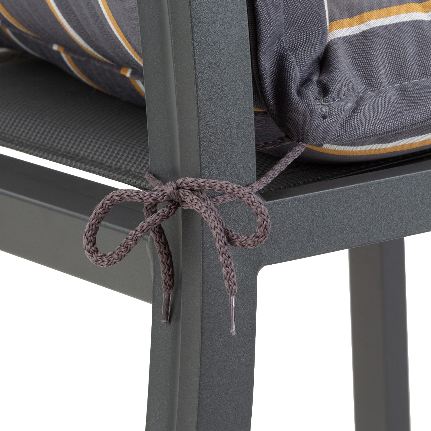 Blumfeldt Prato, poduška s nízkou zadnou časťou, na nižšie polohovacie kreslo, na záhradnú stoličku, polyester, 50 x 100 x 8 cm, 1 x poduška – Obrázok 4