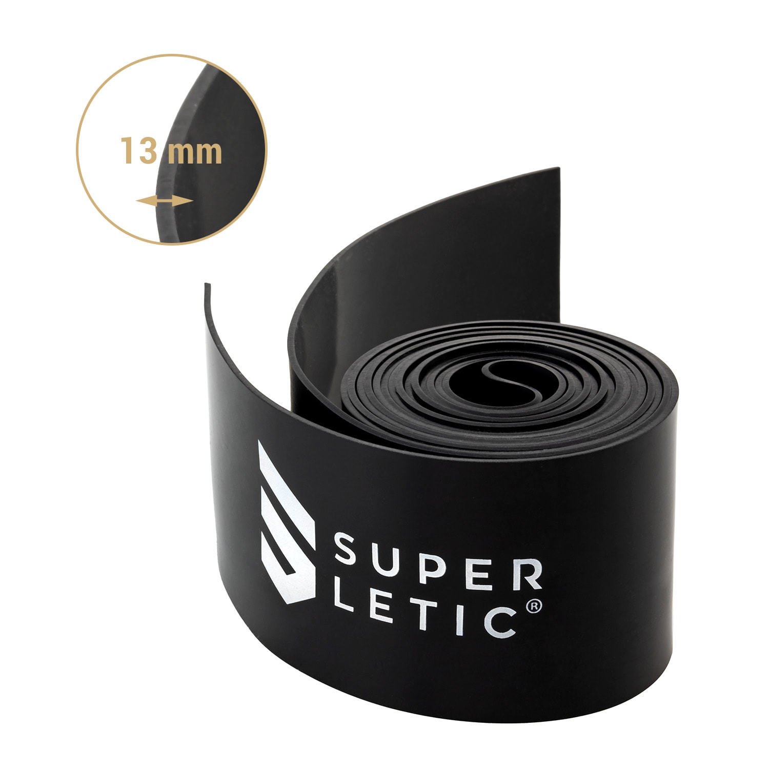 Capital Sports Farkas Essential, kompresná guma, 100 % latex, 200 x 5 x 0,13 cm – Obrázok 4