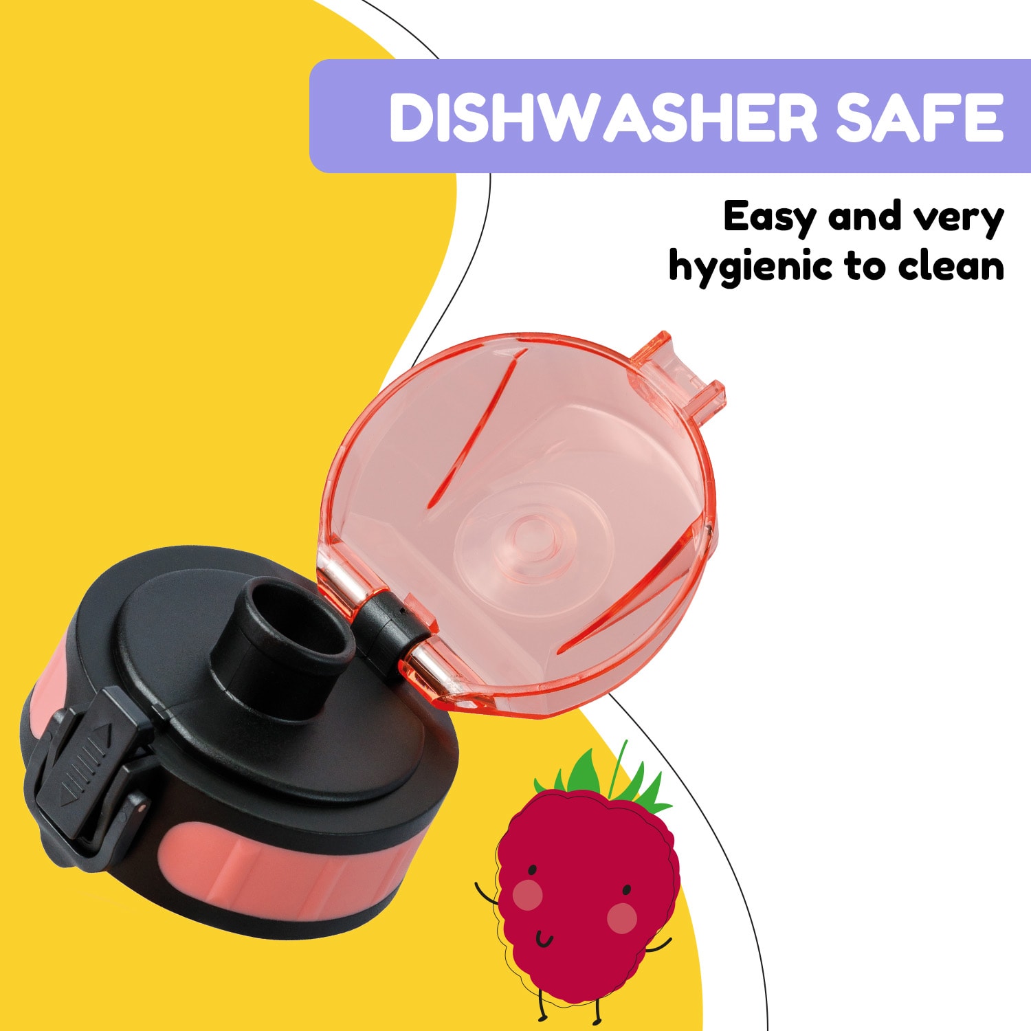 Klarstein schmatzfatz, náhradný vrchnák, výška: 4,5 cm, priemer: 7 cm, bez BPA – Obrázok 5