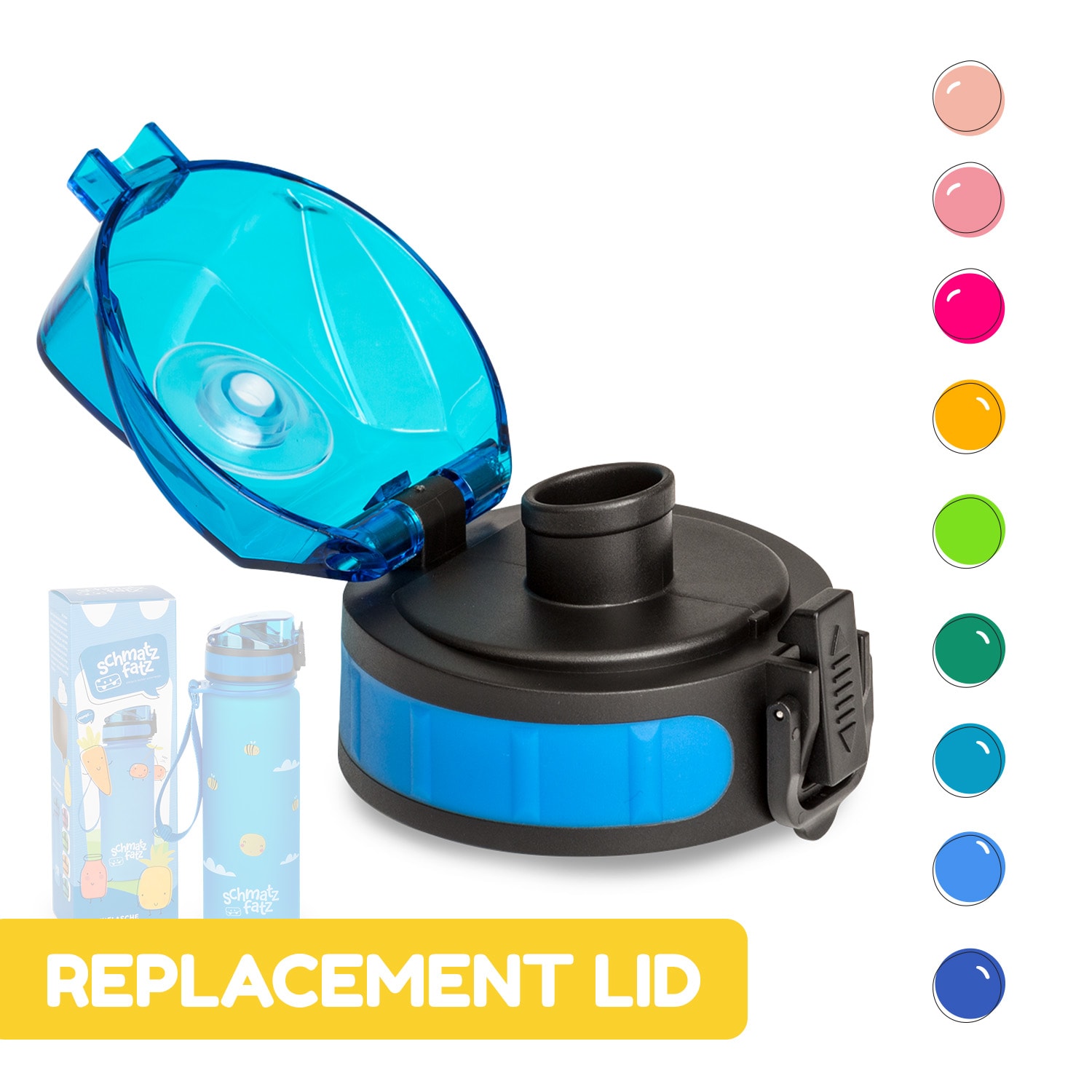 Klarstein Schmatzfatz, náhradný vrchnák, výška: 4,5 cm, priemer: 7 cm, bez BPA