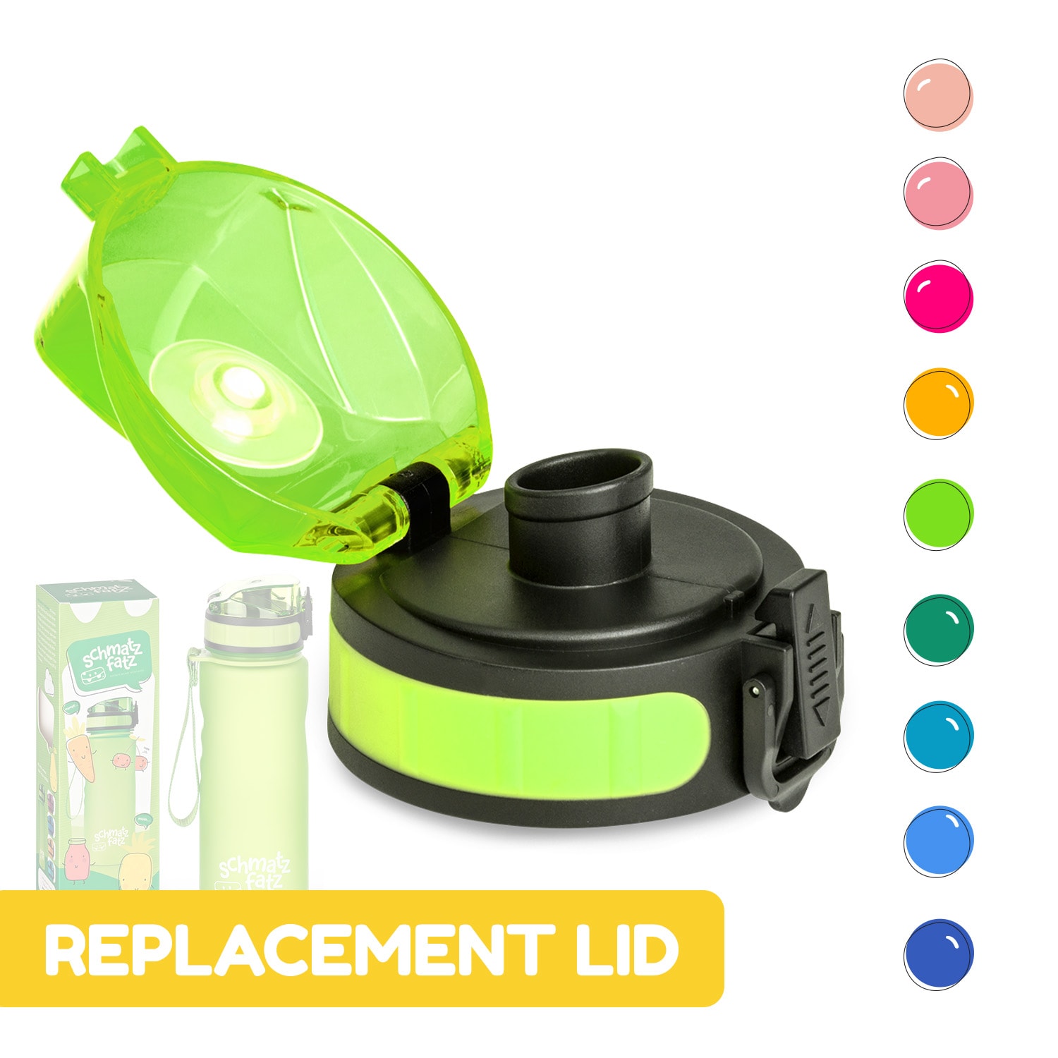 Klarstein Schmatzfatz, náhradný vrchnák, výška: 4,5 cm, priemer: 7 cm, bez BPA