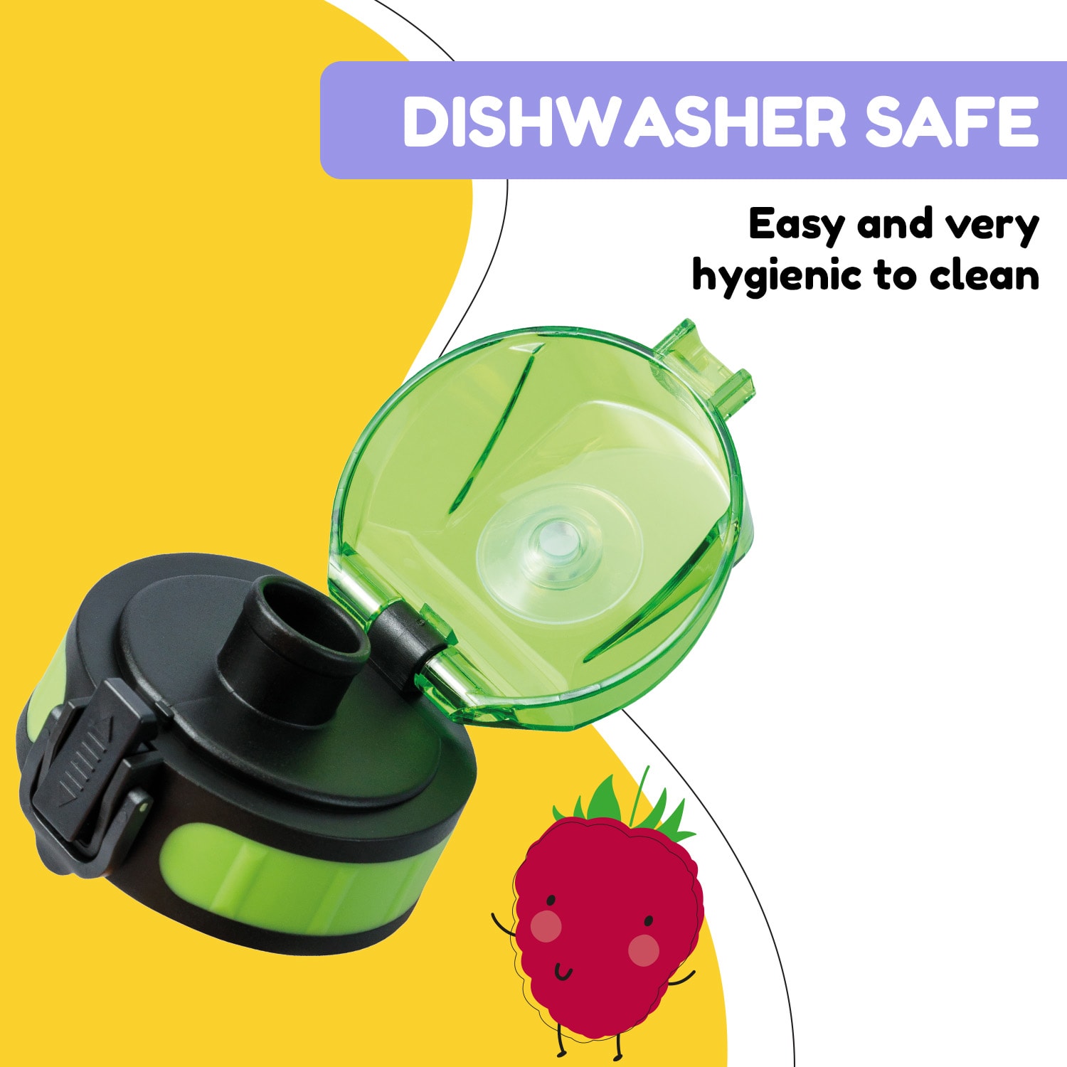 Klarstein Schmatzfatz, náhradný vrchnák, výška: 4,5 cm, priemer: 7 cm, bez BPA – Obrázok 5