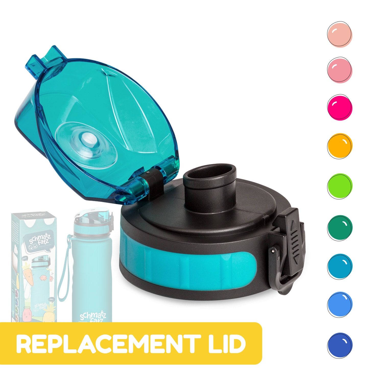 Klarstein Schmatzfatz, náhradný vrchnák, výška: 4,5 cm, priemer: 7 cm, bez BPA