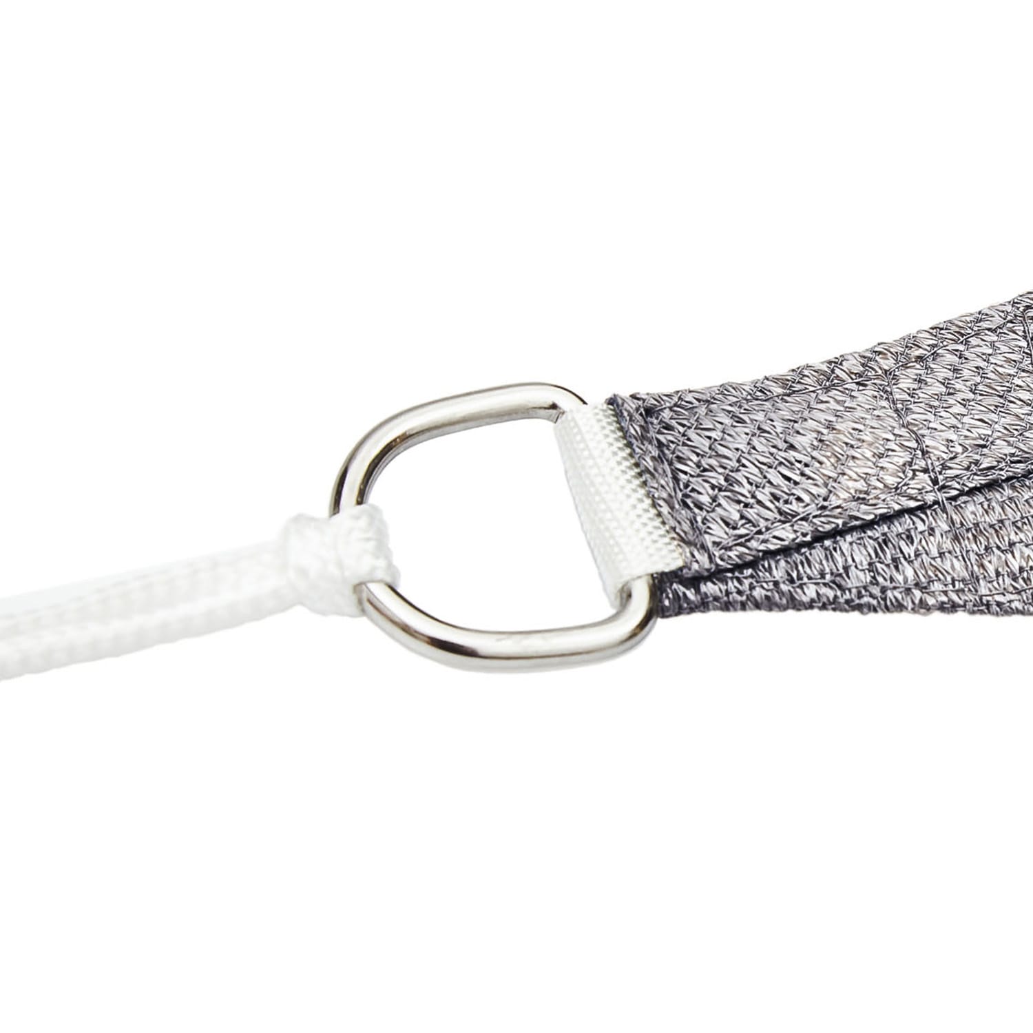 Blumfeldt Pravouhlá slnečná clona, 2 x 4 m, s upevňovacími okami, polyester, priedušná – Obrázok 4