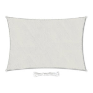 Blumfeldt Obdĺžniková slnečná clona, 2 x 4 m, s upevňovacími okami, polyester, priedušná