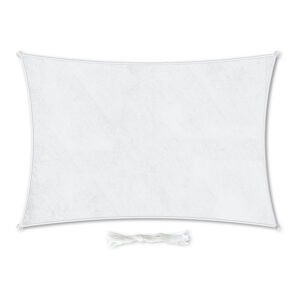 Blumfeldt Obdĺžniková slnečná clona, 3 x 4 m, s upevňovacími okami, polyester, priedušná