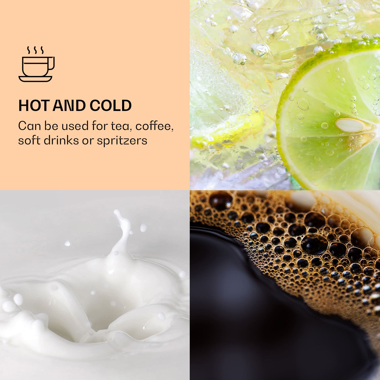 Klarstein Fľaša na čaj, s uzáverom a sitom, 500 ml, dvojité sklo, bambusový kryt – Obrázok 5