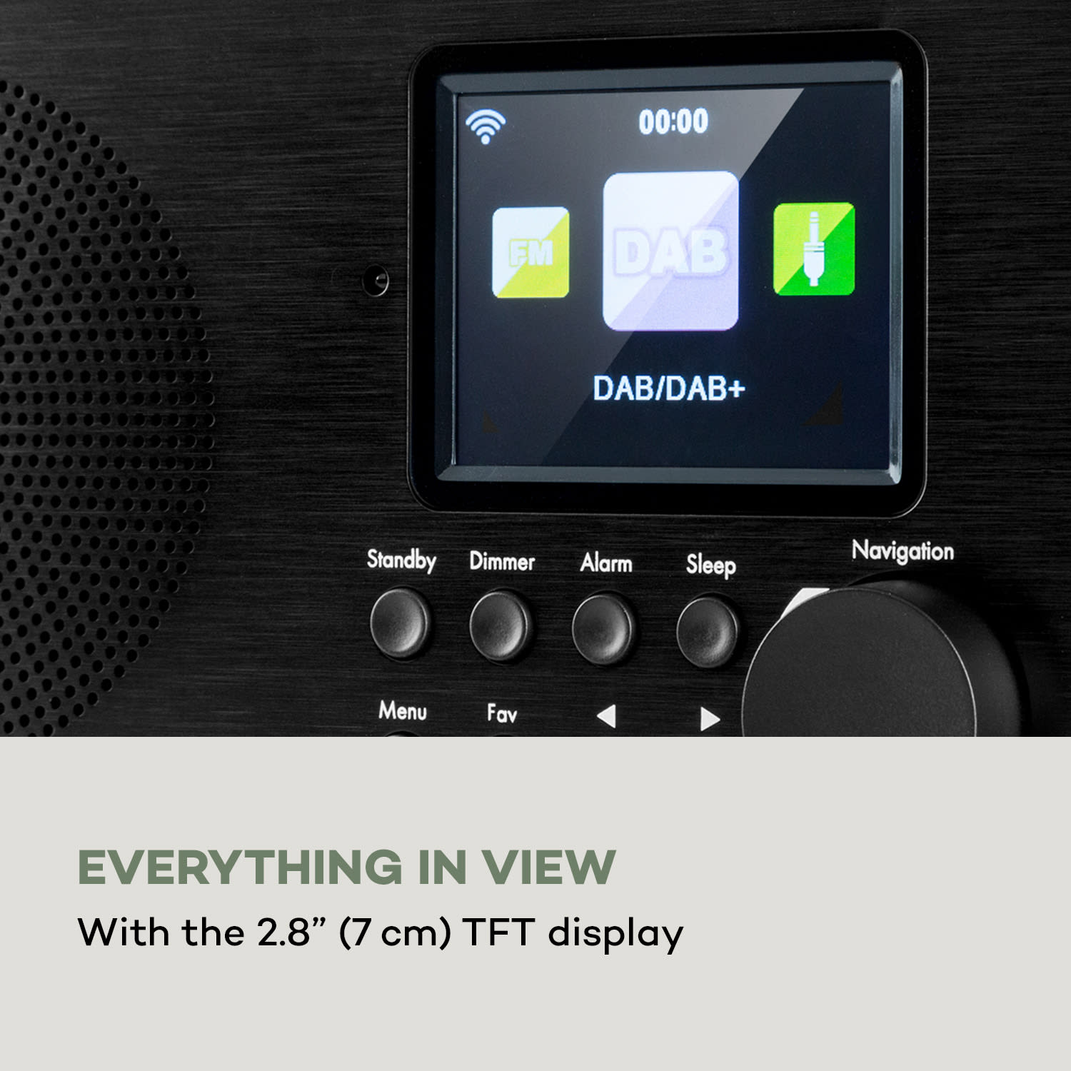 Auna Silver Star Mini Two, internetové DAB+/FM rádio, WiFi, BT, TWS reproduktor – Obrázok 5