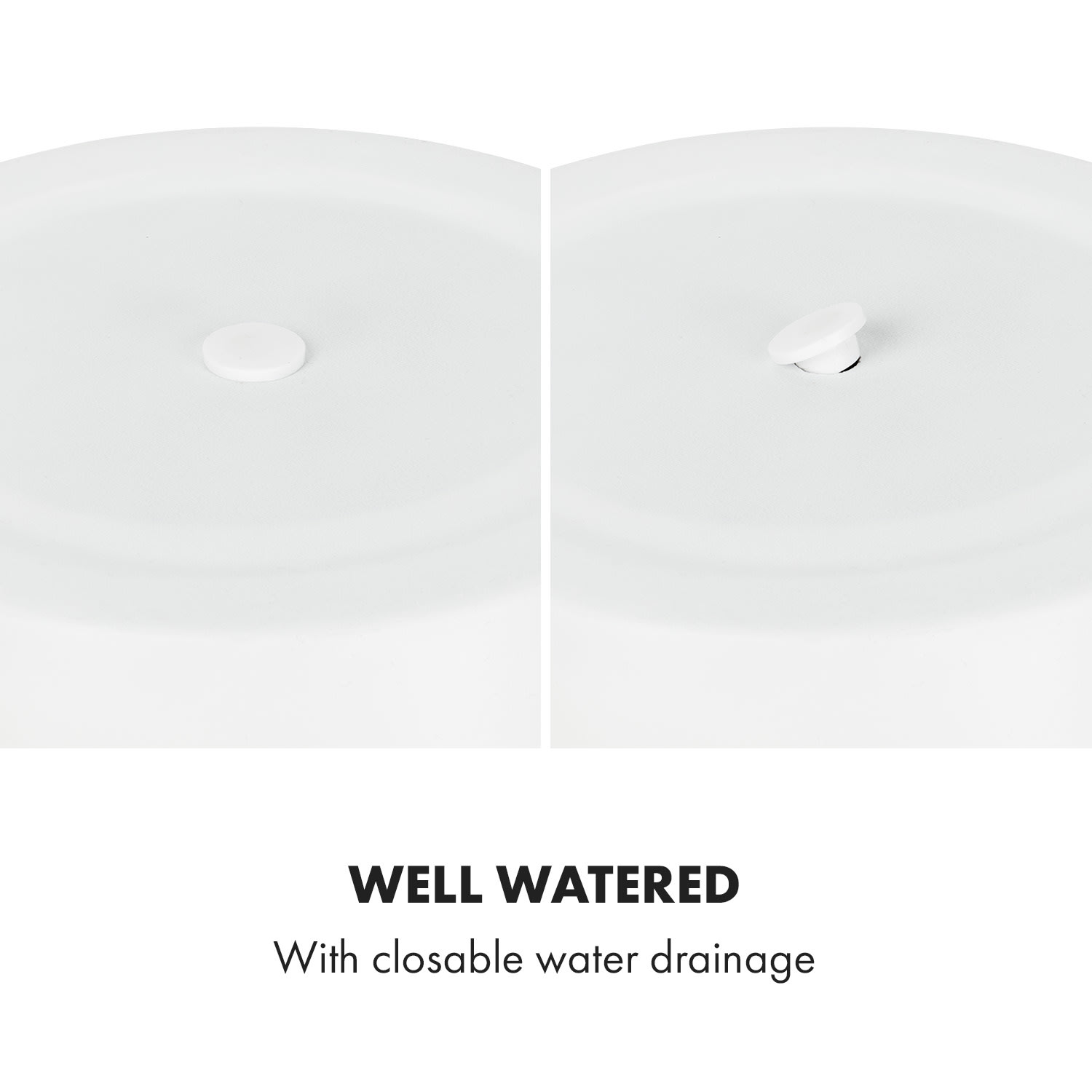 Fox & Fern Almere Kvetináč Fibre Stone ideálny pre rastliny, ručne vyrobený, kužeľovitý – Obrázok 3